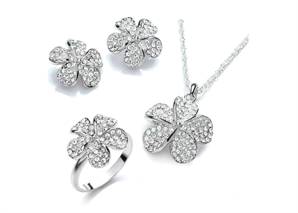 Rhodium Plated | Fashion Pendant Sets